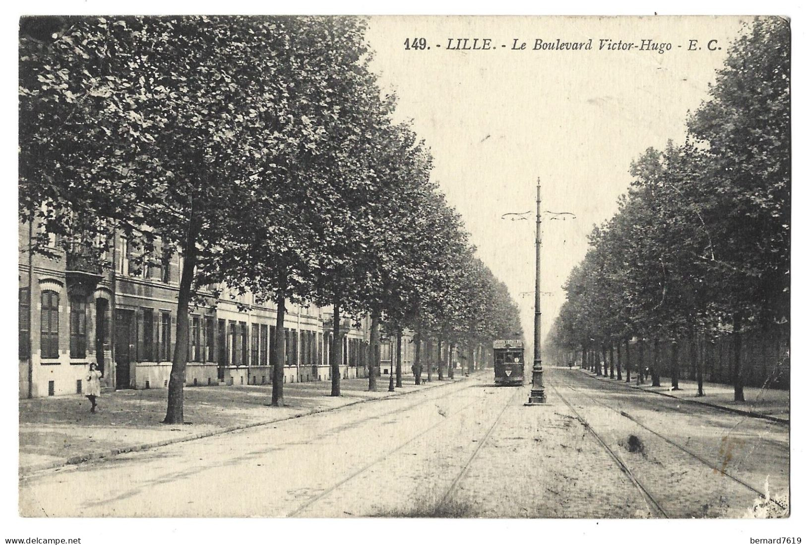 59 Lille -  Le Boulevard Victor Hugo - Lille