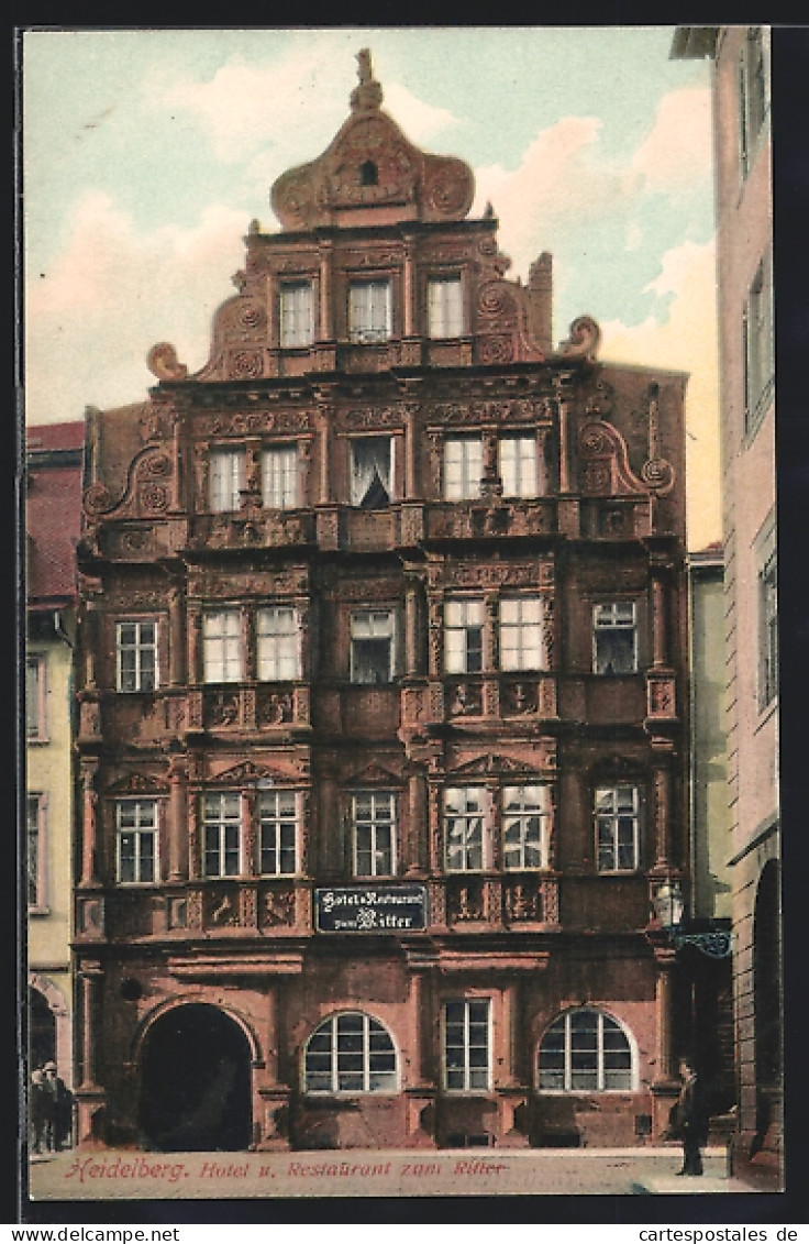 AK Heidelberg, Hotel Und Restaurant Zum Ritter  - Heidelberg