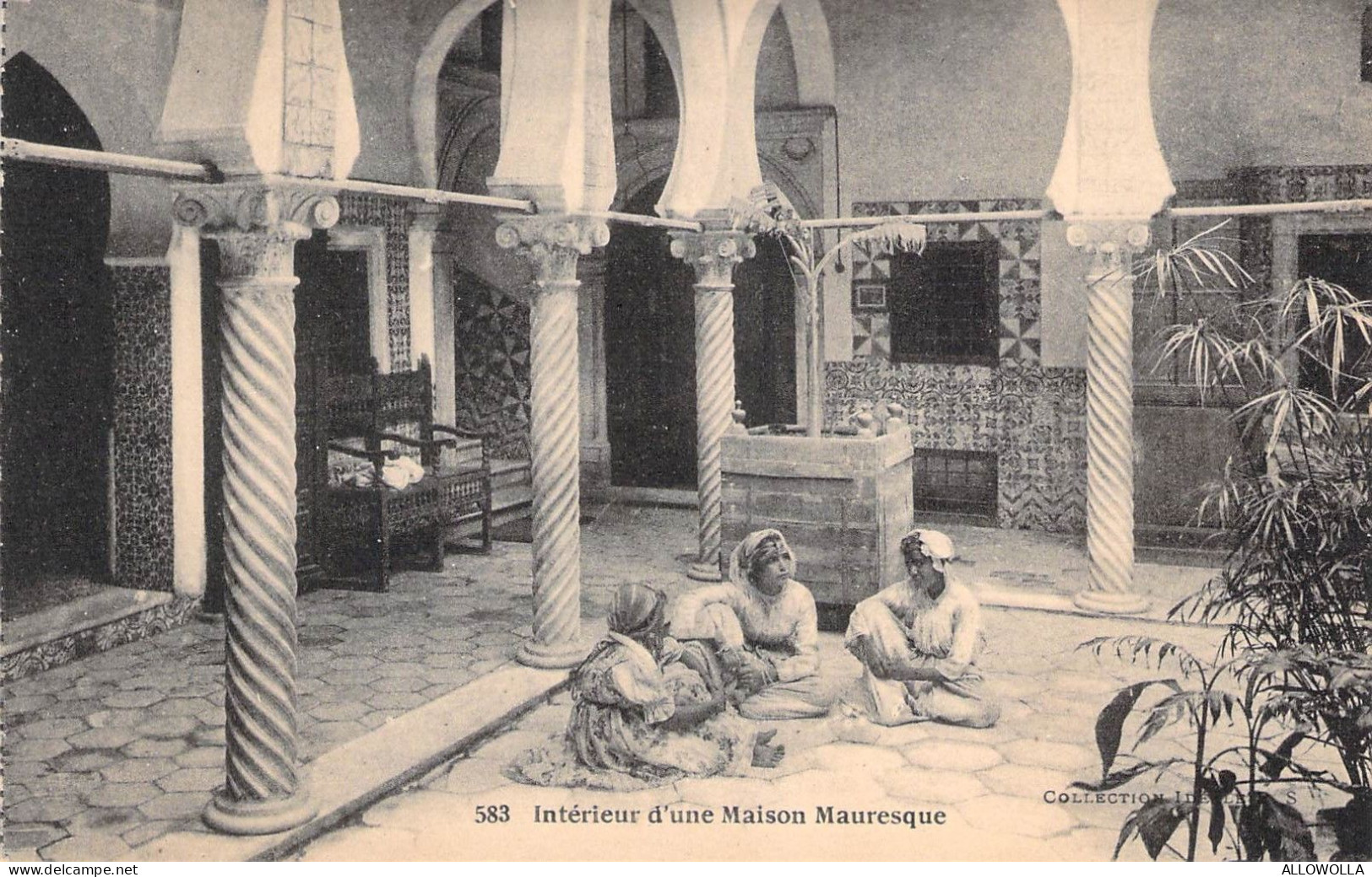 26986 " INTÉRIEUR D'UNE MAISON MAURESQUE " ANIMÉ-VERA FOTO-CART.POST. NON  SPED. - Non Classés