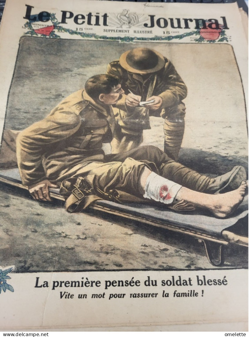 P J 18 / PREMIERE PENSEE DU SOLDAT BLESSE - 1900 - 1949