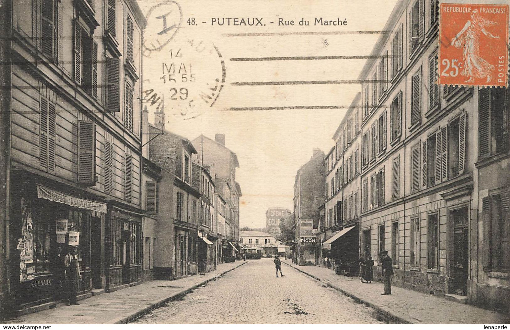 D9594  Puteaux Rue Du Marché - Puteaux