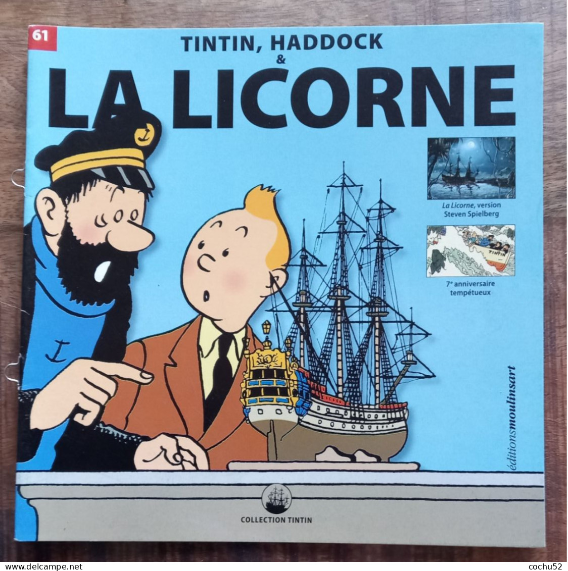 Tintin, Haddock & La Licorne, N° 61 – Editions Moulinsart, 2012 (L’univers Maritime D’Hergé) - Autres & Non Classés