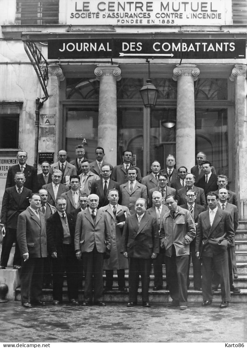 Congrès National 1956 anciens combattants guerre , siège 17 rue st dominique * 20 photos photographe Delhay à stains