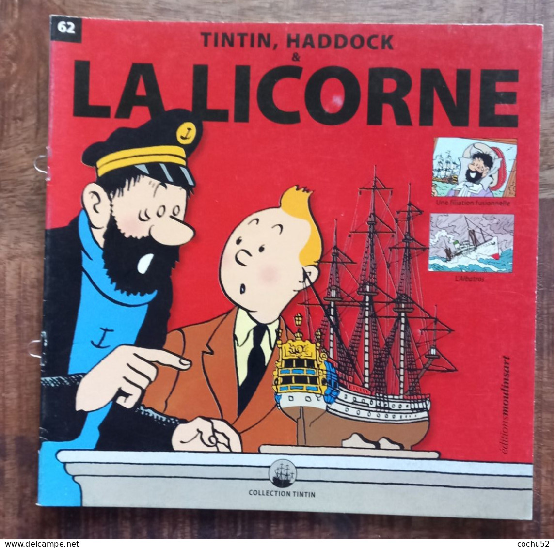 Tintin, Haddock & La Licorne, N° 62 – Editions Moulinsart, 2012 (L’univers Maritime D’Hergé) - Other & Unclassified