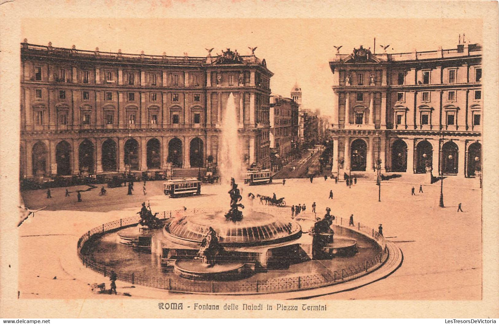 ITALIE - Roma - Fontana Delle Naiadi In Piazza Termini - Carte Postale Ancienne - Other Monuments & Buildings