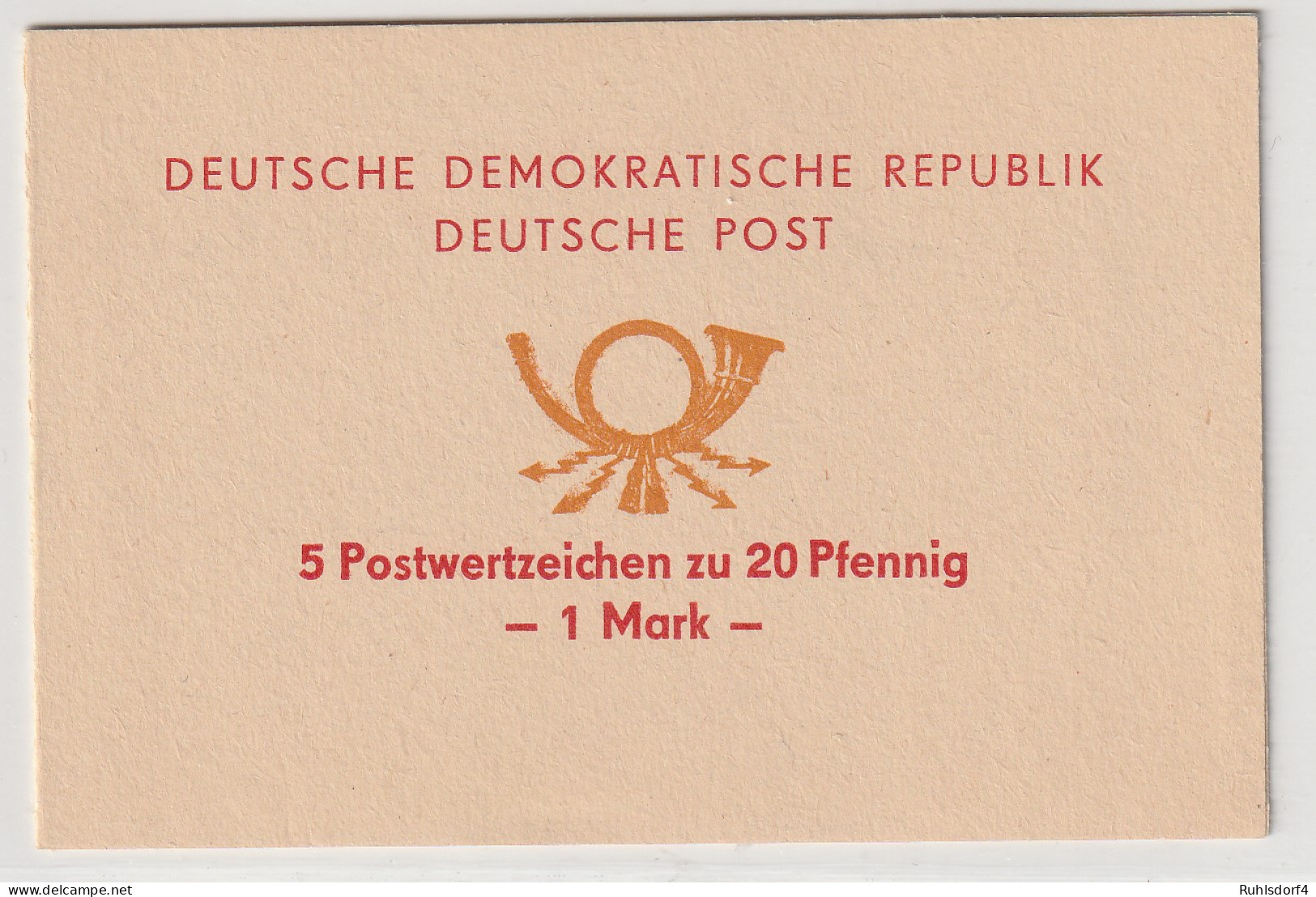DDR SMHD 2, Einwandfrei Ungebraucht - Postzegelboekjes