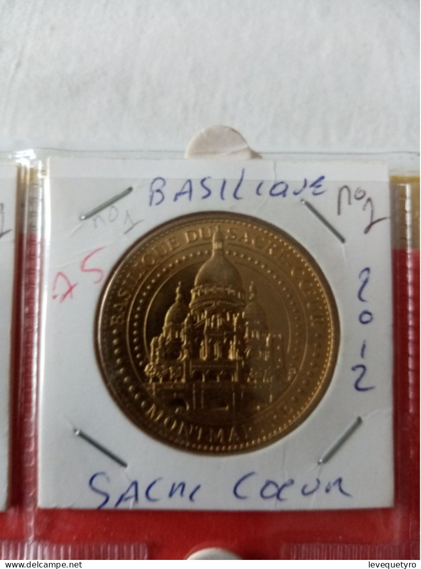 Médaille Touristique Arthus Bertrand AB 75 Paris Basilique Du Sacré Coeur 2012 N°1 - 2012