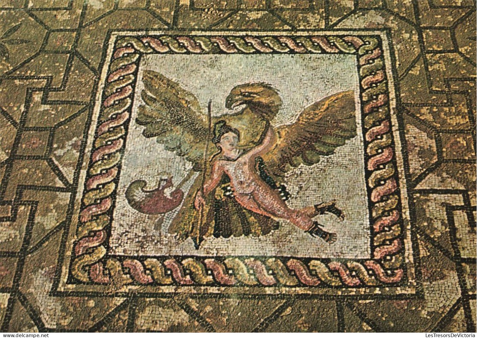 CHYPRE - Ganymède Et L'Aigle - Mosaïque De La Maison De Dionysos à Paphos - 3e Siècle Ap. J.C - Colorisé - Carte Postale - Cyprus