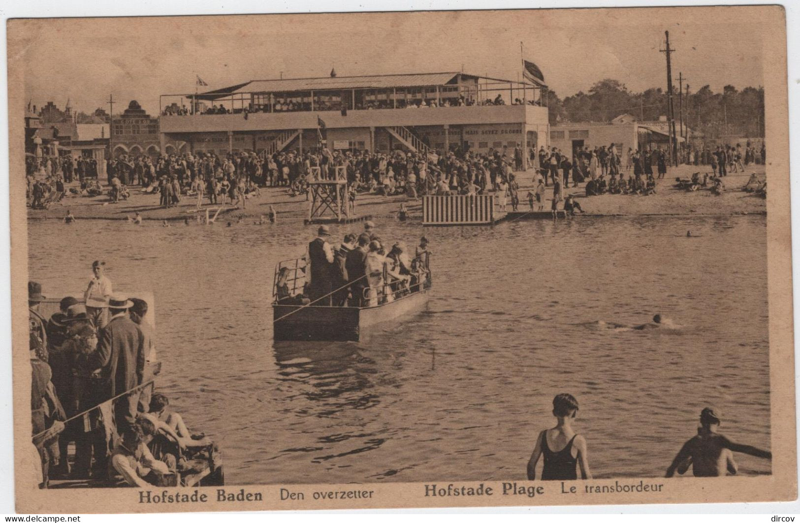 Zemst - Deelgemeente Hofstade - Bad - De Overzetter (Dohmen) (niet Gelopen Kaart) - Zemst