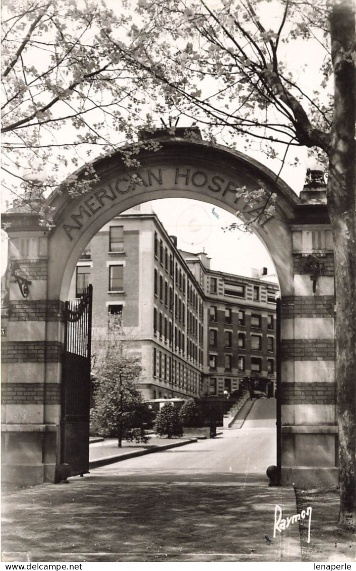 D9598 Neuilly Sur Seine Entrée De L'hôpital Américain - Neuilly Sur Seine