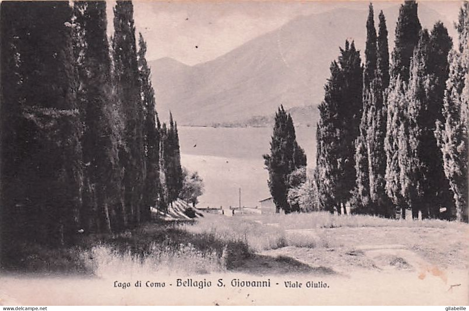Lago Di Como - Bellagio S Giovanni - Viale Giulia - Otros & Sin Clasificación