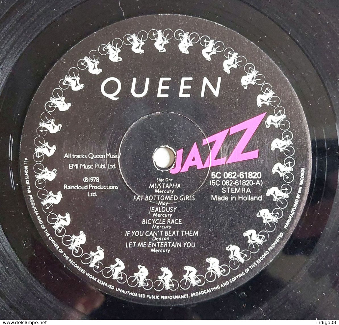 LP 33 Tours Queen – Jazz Netherlands 1978 - Rock