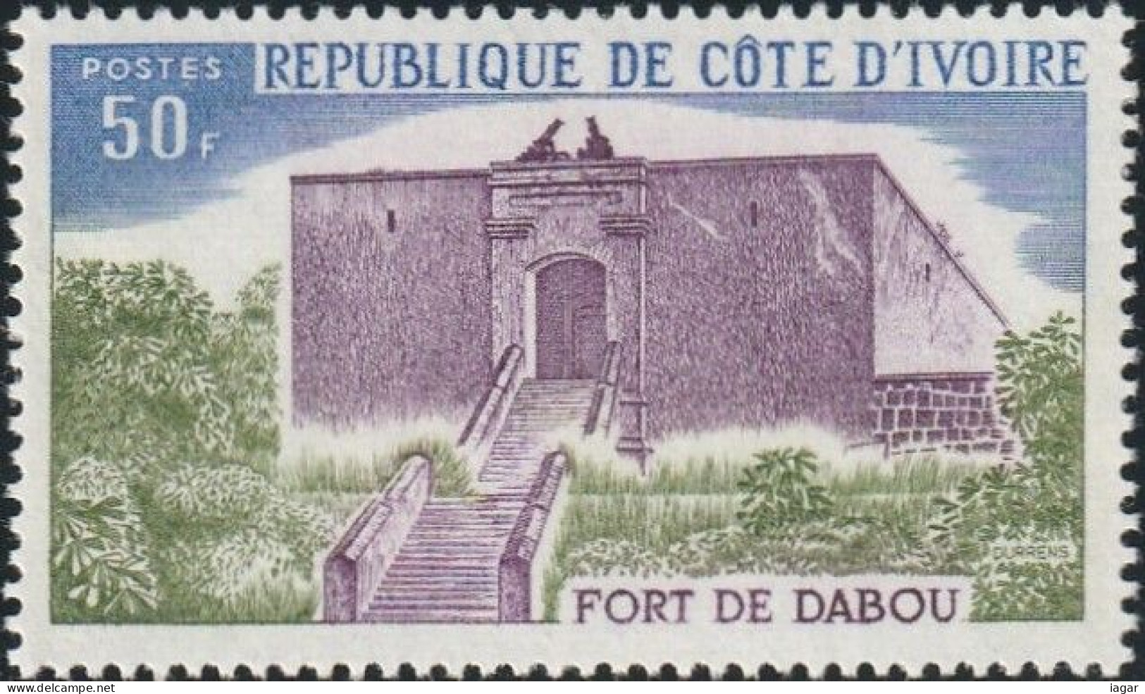 THEMATIC ARCHITECTURE:  DABOU FORT   -  COTE D'IVOIRE - Autres & Non Classés