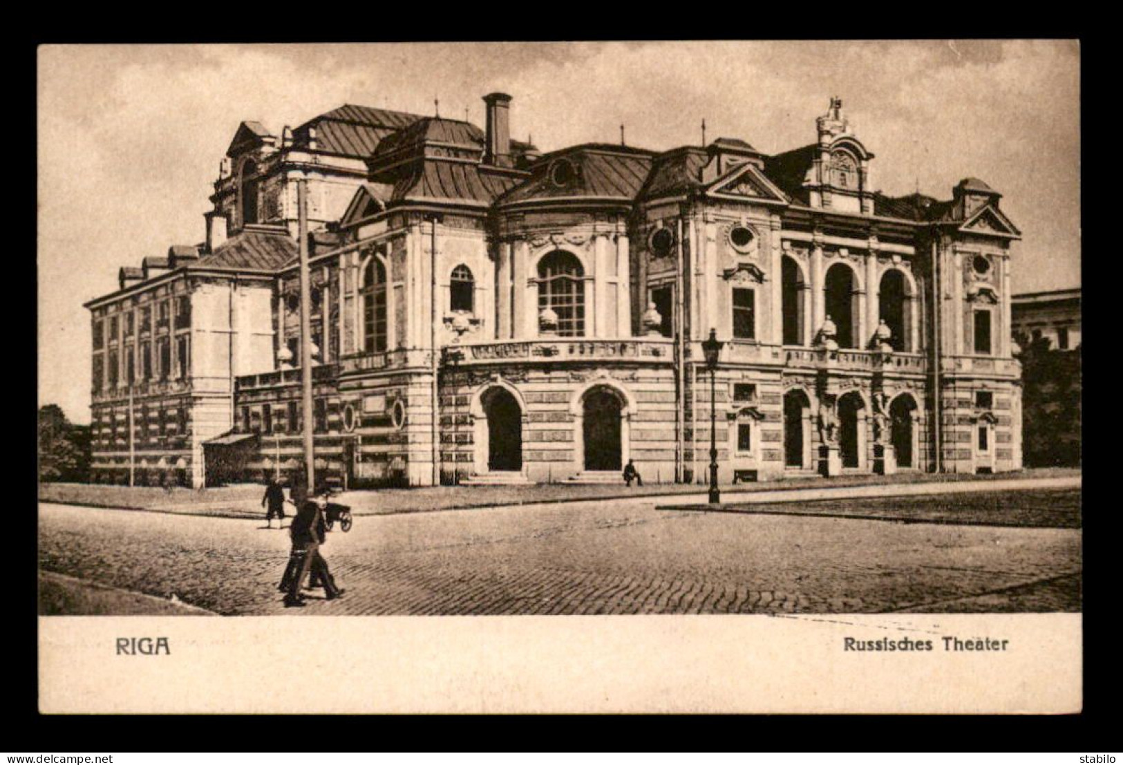 LETTONIE - RIGA - RUSSISCHES THEATER - Latvia