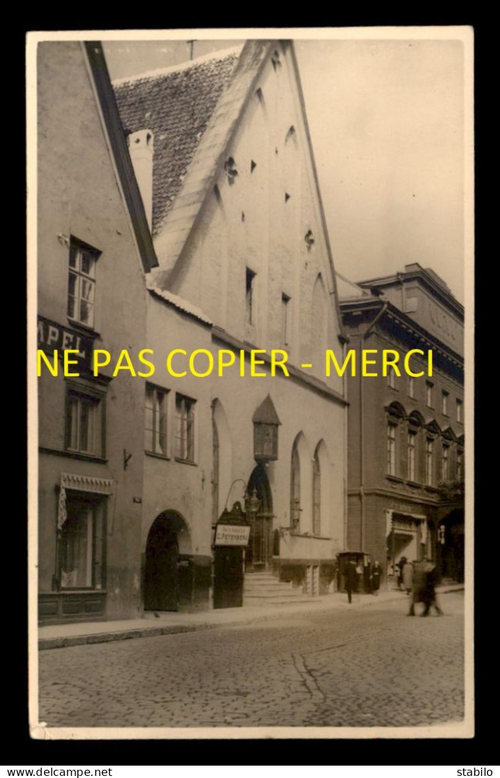 ESTONIE - TALLINN - VEINI KAUPLUS - C-PETENBERG - BOUTIQUE DE VINS - CARTE PHOTO ORIGINALE - Estonia