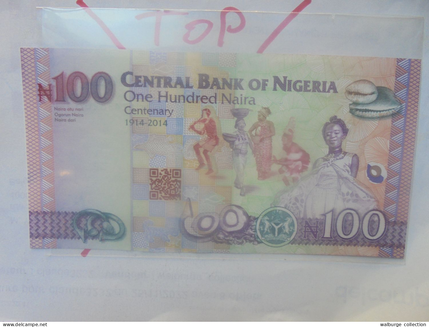 NIGERIA 100 NAIRA 2019 Neuf (B.33) - Nigeria