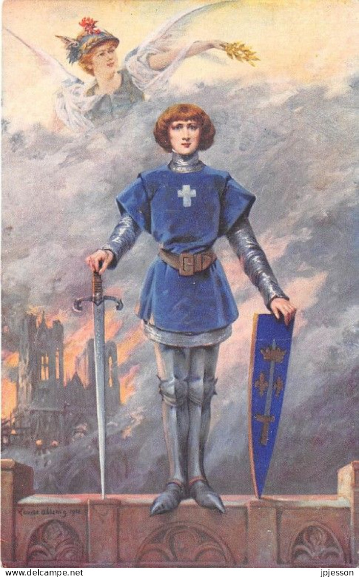 ILLUSTRATEUR - LOUISE ABBEMA - "JEANNE D'ARC"   - Autres & Non Classés