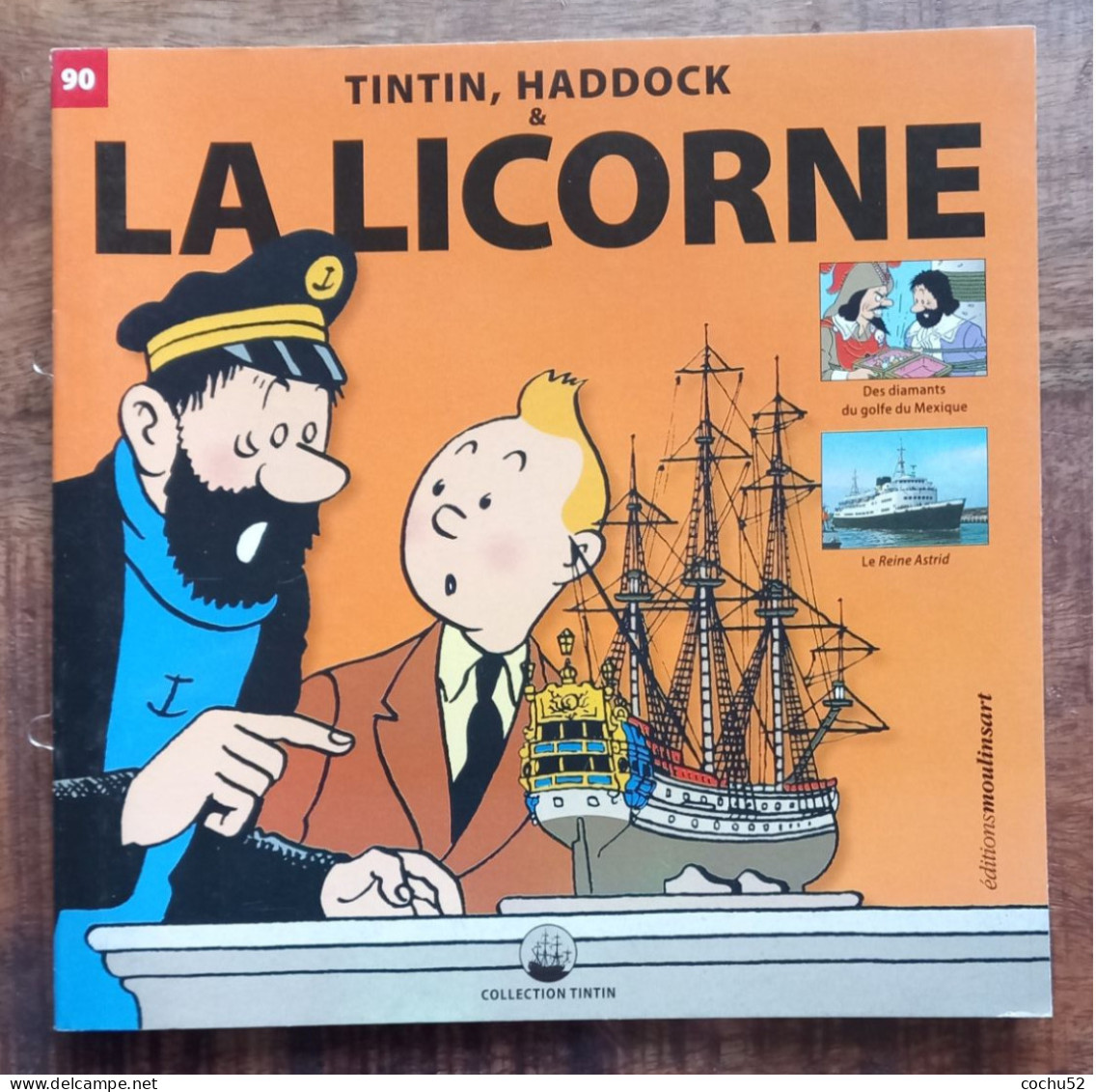 Tintin, Haddock & La Licorne, N° 90 – Editions Moulinsart, 2013 (L’univers Maritime D’Hergé) - Andere & Zonder Classificatie