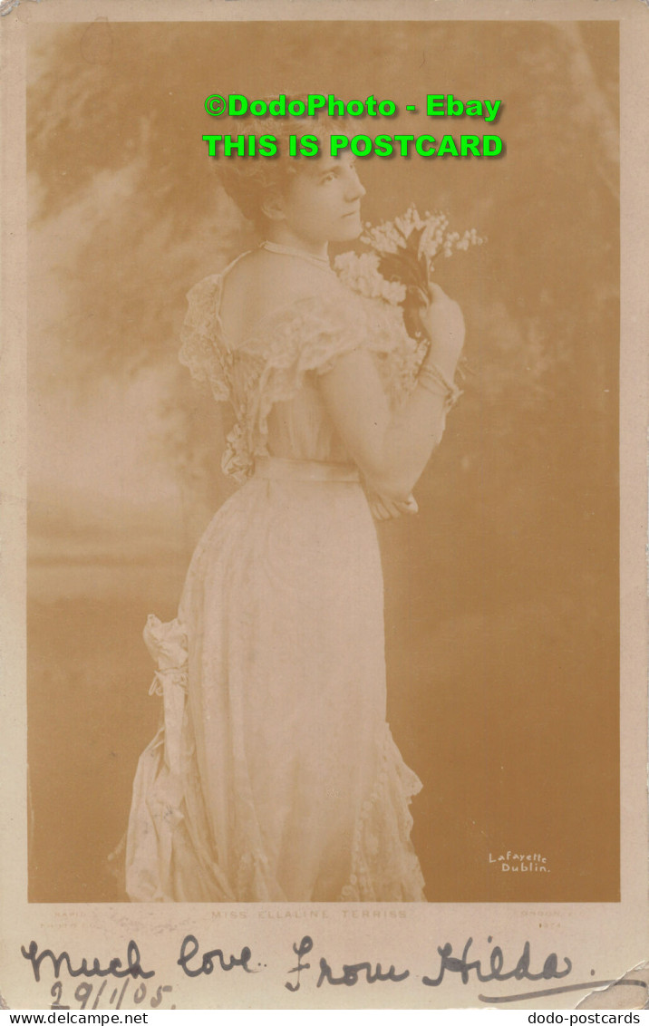 R418262 Miss Ellaline Terriss. The Rapid Photo Printing. Lafayette. 1905 - Mundo