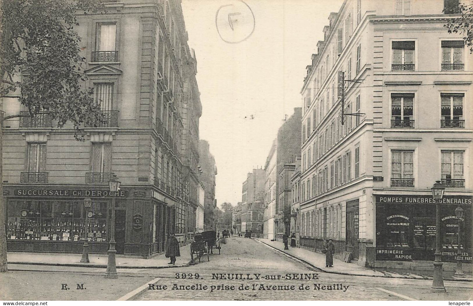 D9601 Neuilly Sur Seine Rue Ancelle - Neuilly Sur Seine