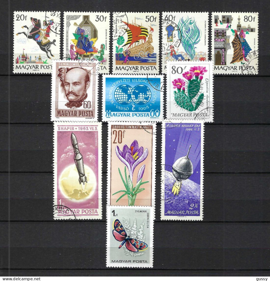 HONGRIE Ca.1965-66: Lot D'obl. - Used Stamps