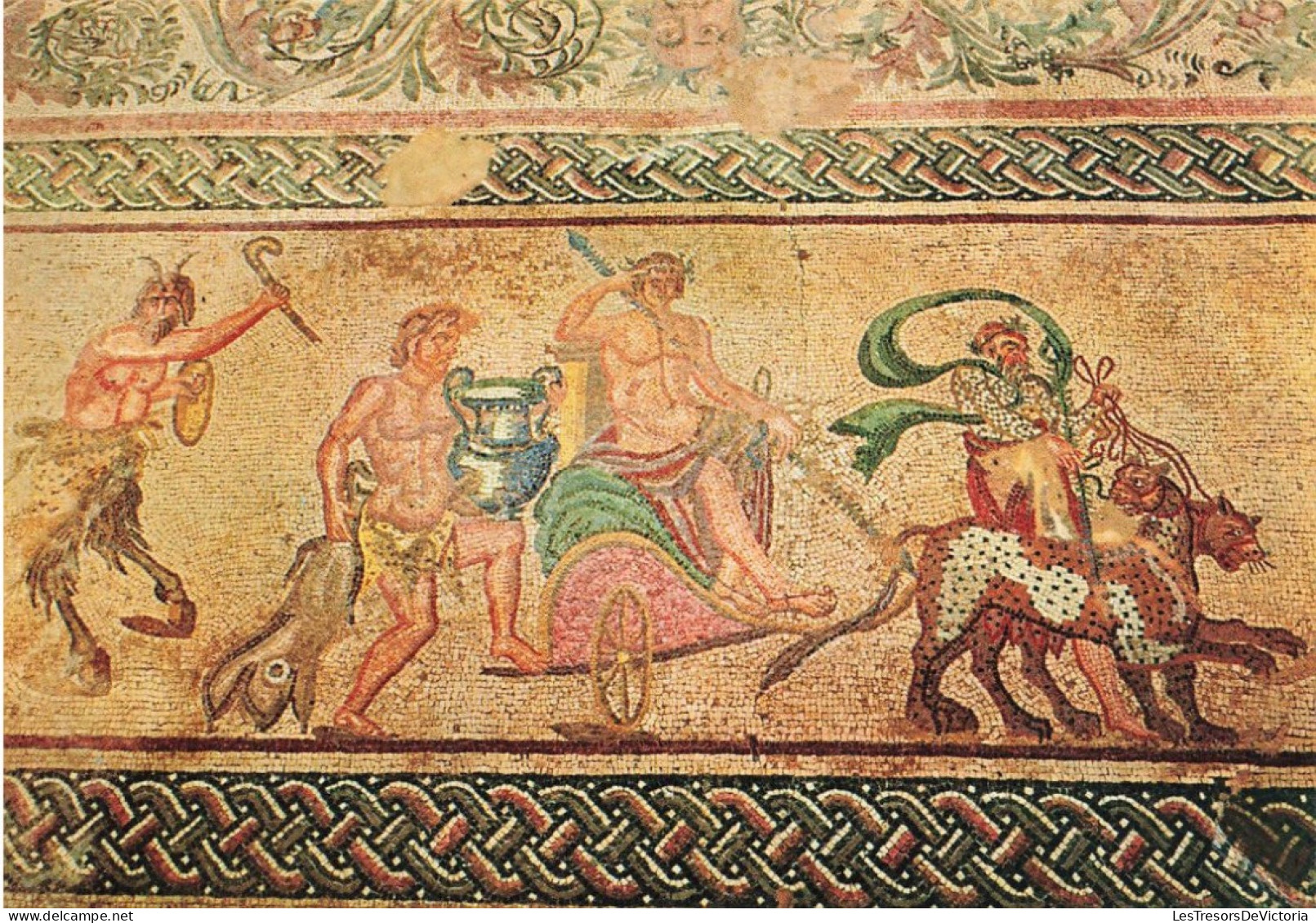 CHYPRE - Paphos - Floor Mosaic 3rd Century - A.D - Colorisé - Carte Postale - Chypre