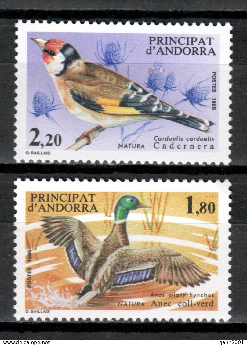 Andorra 1985 / Birds MNH Vögel Aves Oiseaux Uccelli / Im92  36-9 - Sonstige & Ohne Zuordnung