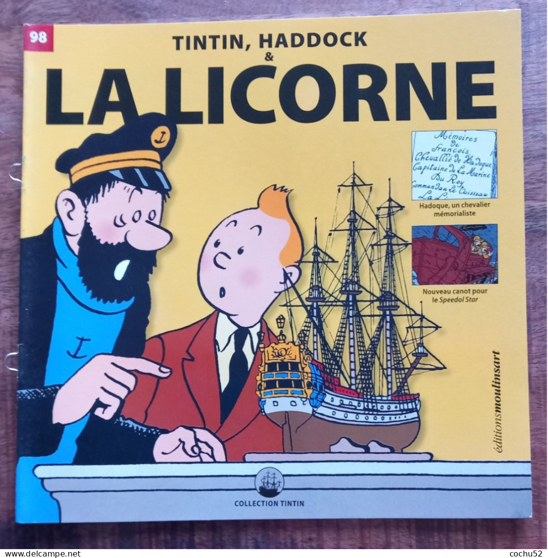 Tintin, Haddock & La Licorne, N° 98 – Editions Moulinsart, 2013 (L’univers Maritime D’Hergé) - Autres & Non Classés