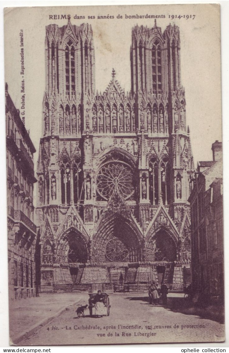 France - 51 - Reims - La Cathédrale Après L'incendie - 6993 - Reims