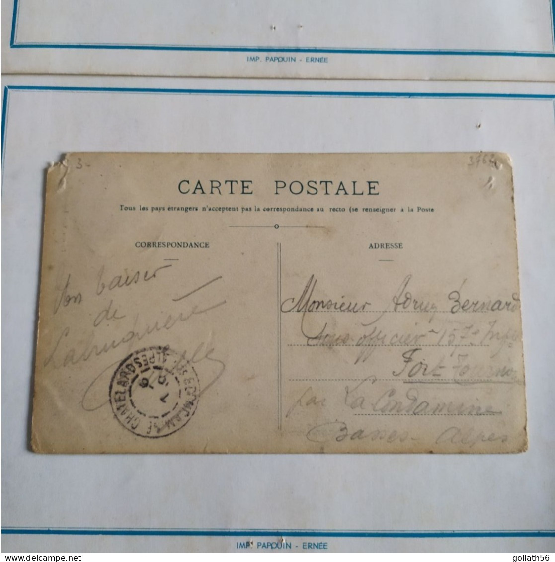 CPA  De Labruguière - Camp De Causse - Le Drapeau - Carte Très Animée - Cavalier, Militaires Et Porte Drapeau - Manoeuvres