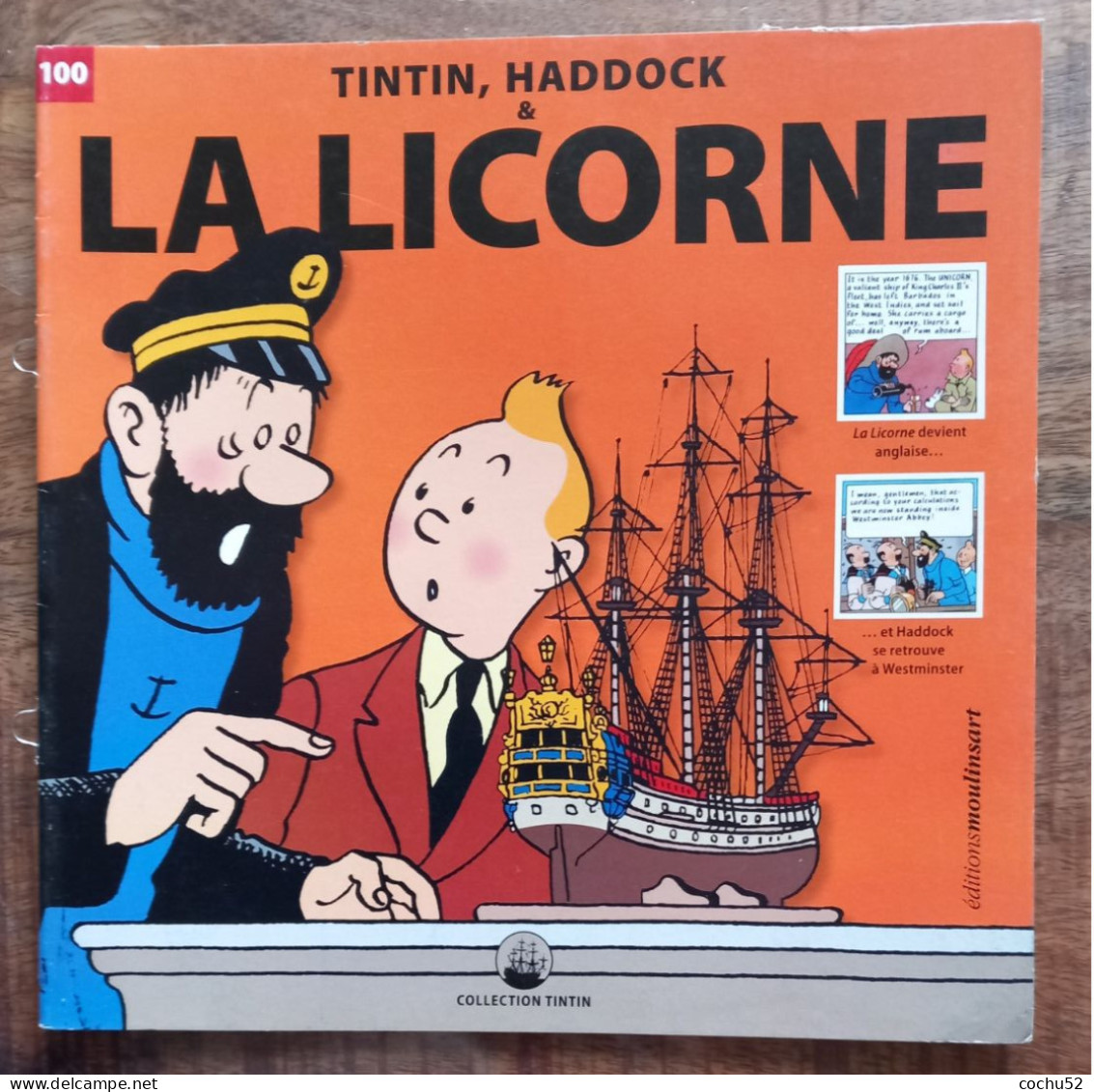 Tintin, Haddock & La Licorne, N° 100 – Editions Moulinsart, 2013 (L’univers Maritime D’Hergé) - Sonstige & Ohne Zuordnung