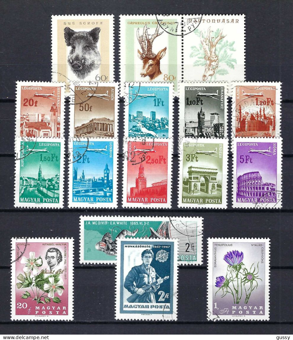 HONGRIE Ca.1966: Lot D'obl. - Used Stamps