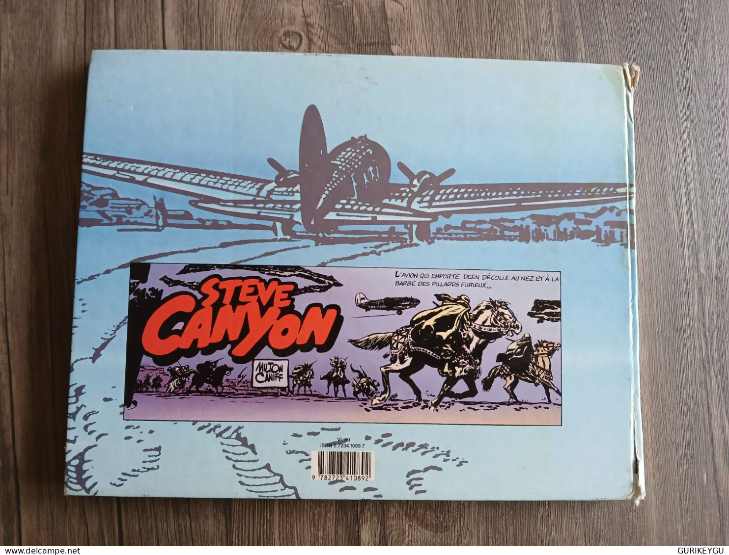 Album EO 1989 MILTON CANIFF STEVE CANYON Vol 3-1948 Ed Glénat-Gilou SABOTAGE MEDICAL LADY IX - Sonstige & Ohne Zuordnung