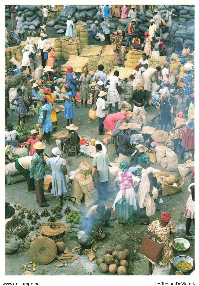 ANTILLES - Haiti - Marché - Marcket - Vue Générale - Animé - Carte Postale - Haïti