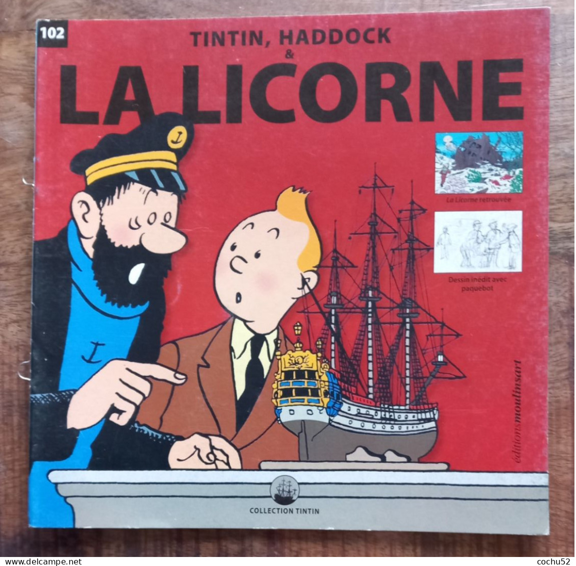 Tintin, Haddock & La Licorne, N° 102 – Editions Moulinsart, 2013 (L’univers Maritime D’Hergé) - Otros & Sin Clasificación