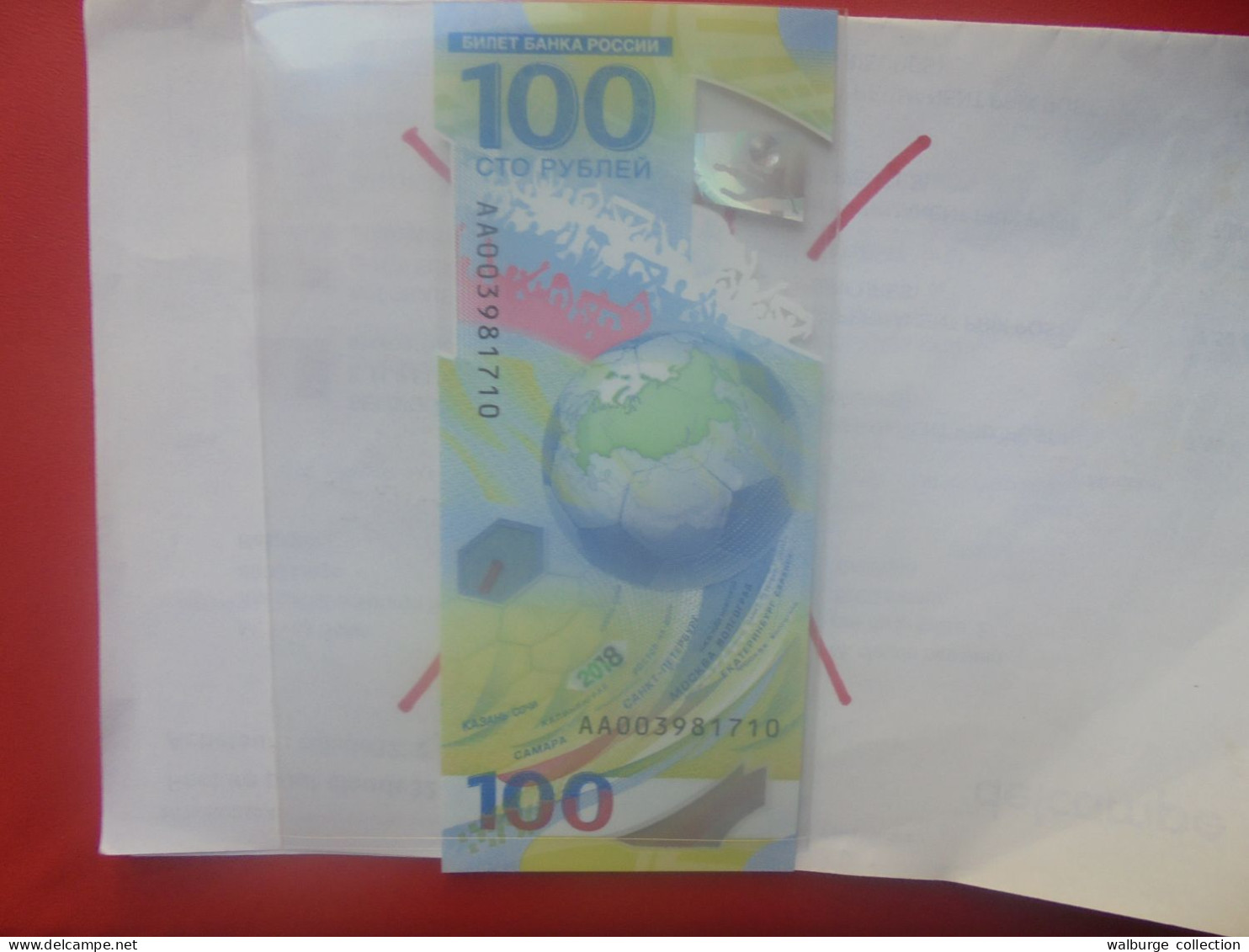 RUSSIE 100 ROUBLES 2018 Neuf (B.33) - Rusland