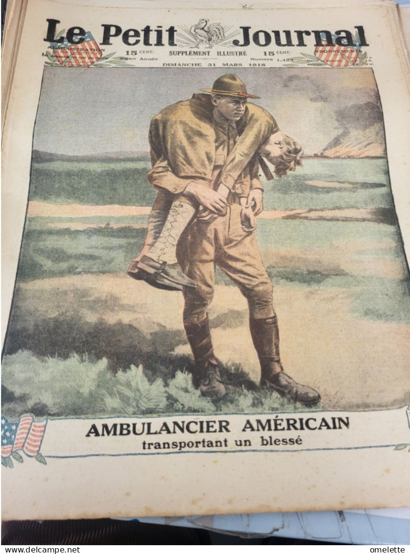 P J 18 / AMBULANCIER AMERICAIN - 1900 - 1949