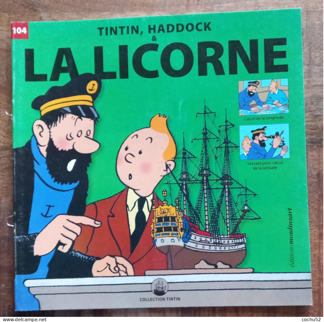 Tintin, Haddock & La Licorne, N° 104 – Editions Moulinsart, 2013 (L’univers Maritime D’Hergé) - Autres & Non Classés