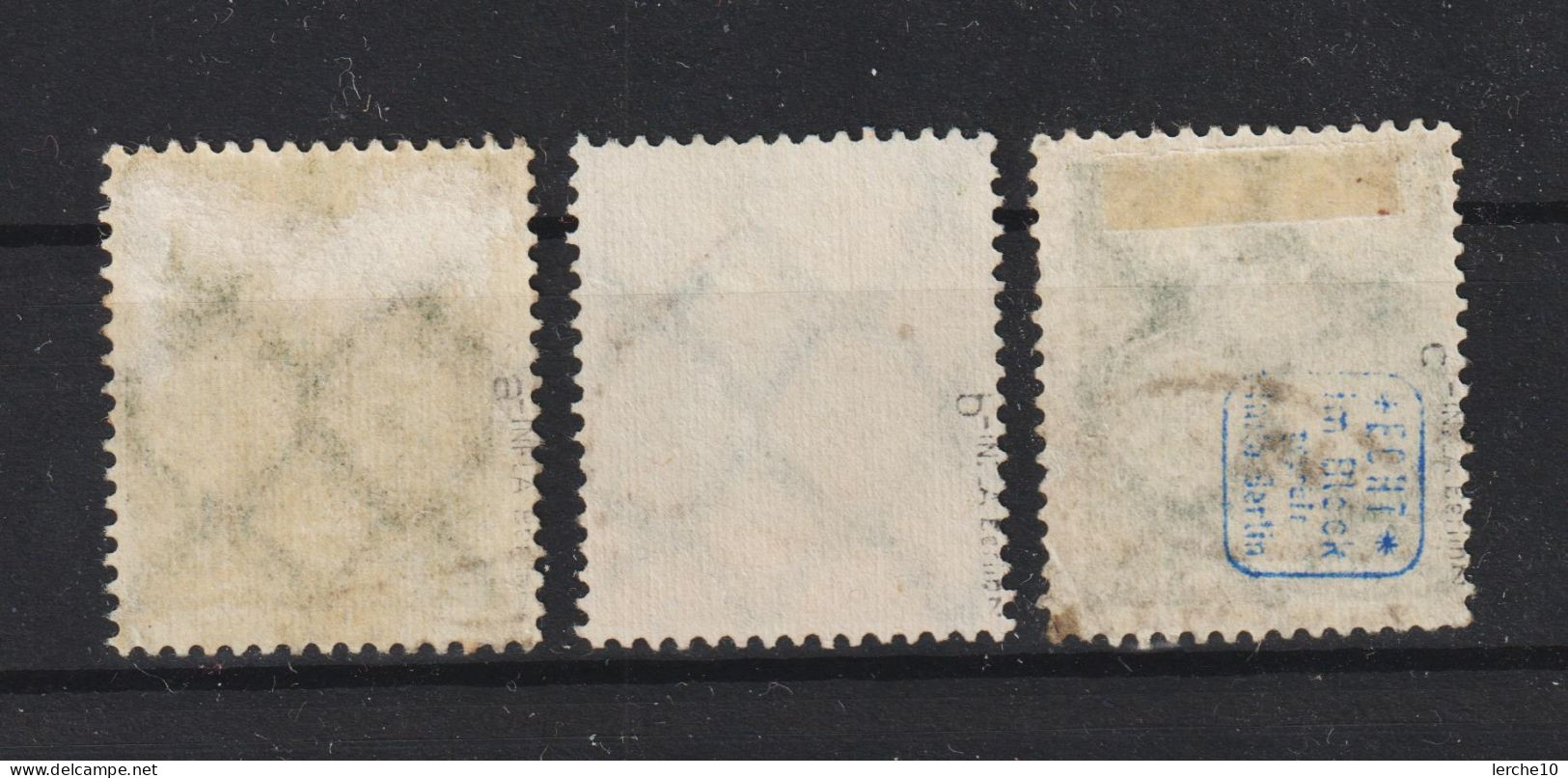 MiNr. 187 A,b,c Gestempelt, Geprüft  (0721) - Used Stamps