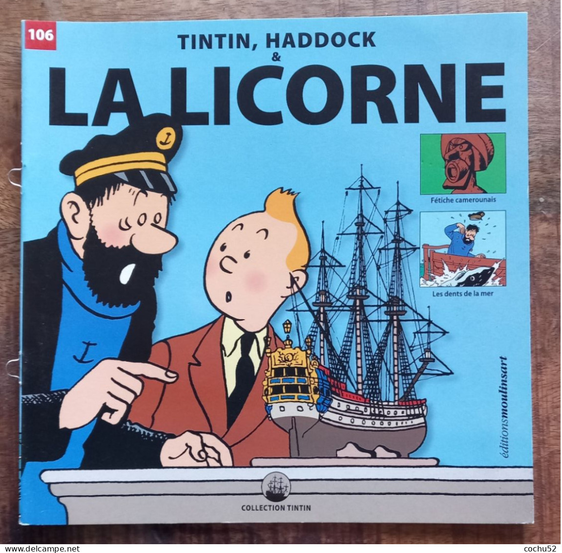 Tintin, Haddock & La Licorne, N° 106 – Editions Moulinsart, 2013 (L’univers Maritime D’Hergé) - Andere & Zonder Classificatie
