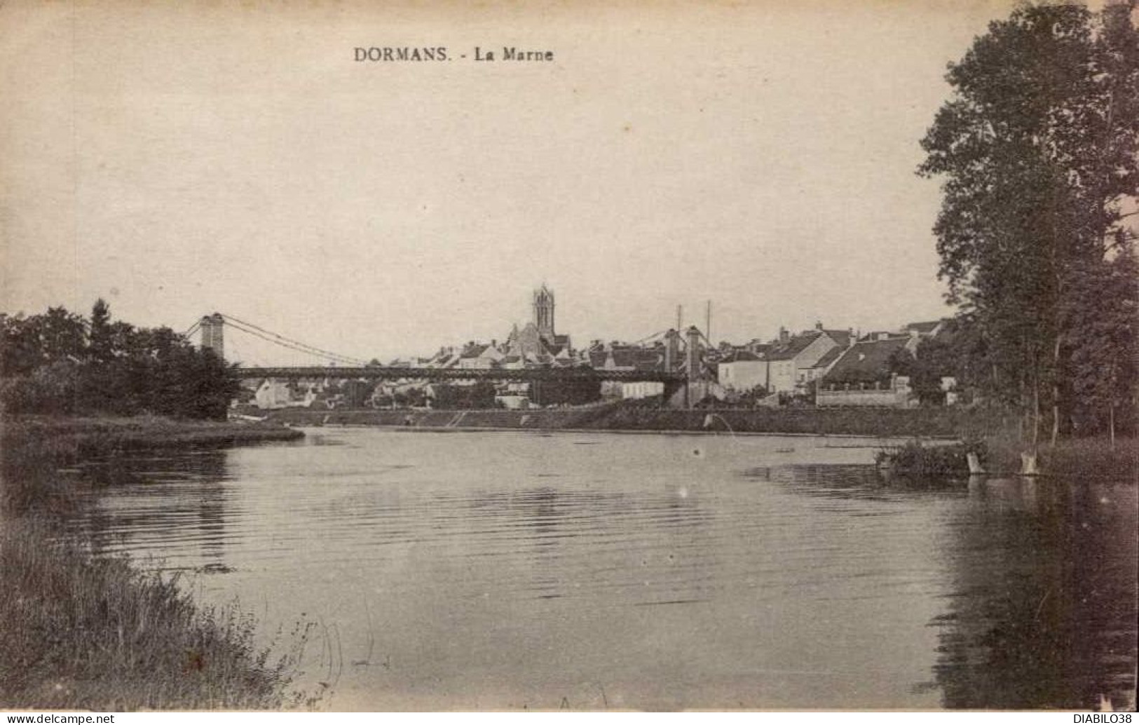 DORMANS   ( MARNE )    LA MARNE - Dormans