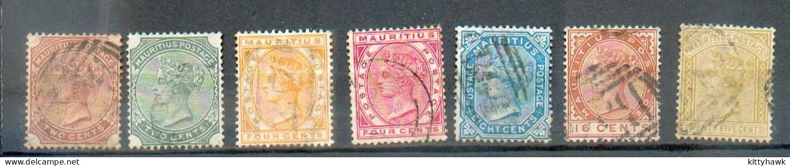 C 31  - MAURICE - YT 68 à 74 ° Obli - Mauritius (...-1967)