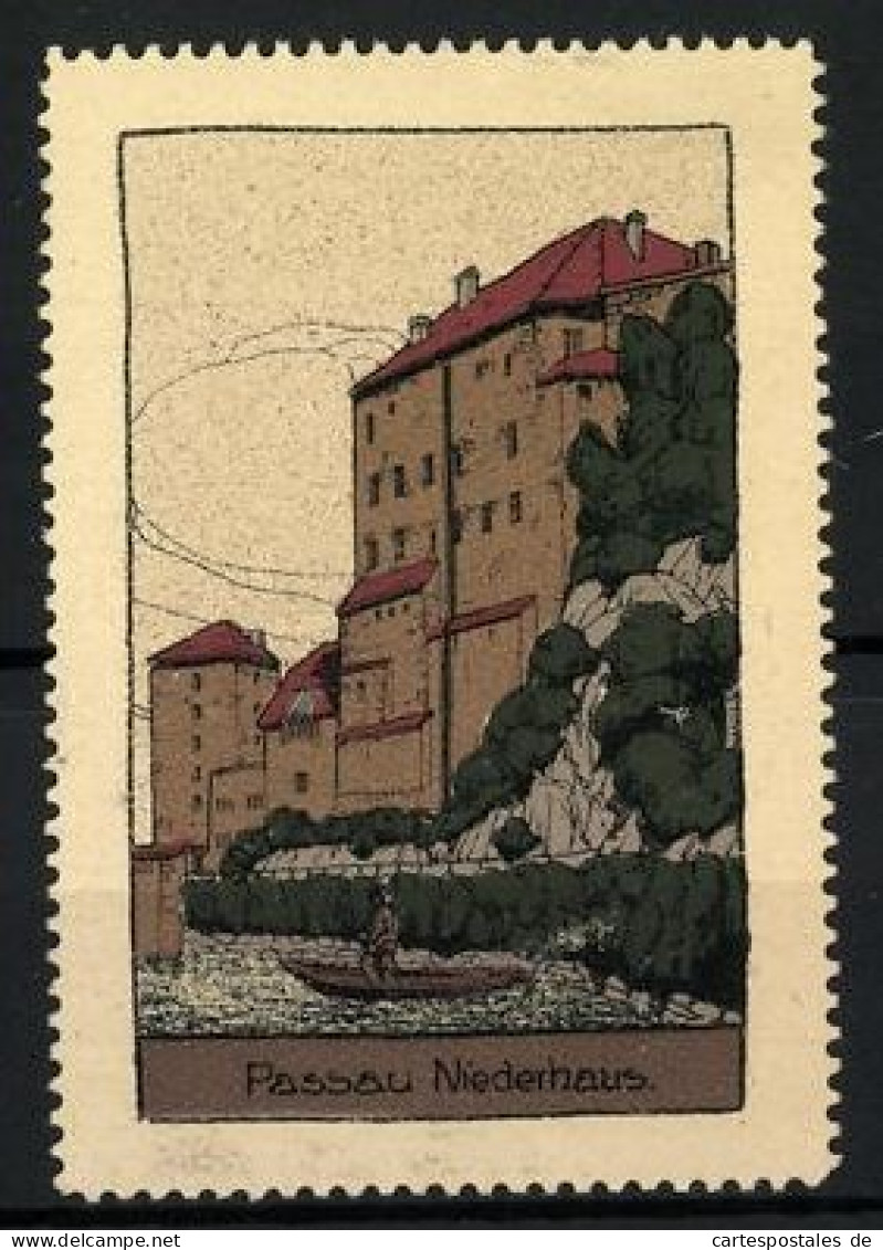 Reklamemarke Passau, Am Niederhaus  - Vignetten (Erinnophilie)