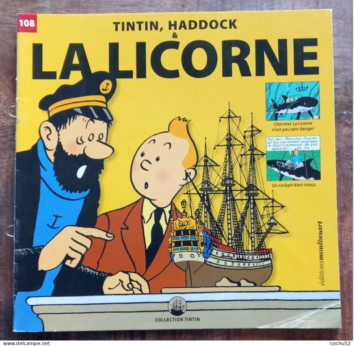 Tintin, Haddock & La Licorne, N° 108 – Editions Moulinsart, 2013 (L’univers Maritime D’Hergé) - Andere & Zonder Classificatie