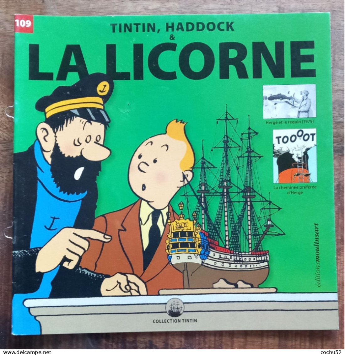 Tintin, Haddock & La Licorne, N° 109 – Editions Moulinsart, 2013 (L’univers Maritime D’Hergé) - Andere & Zonder Classificatie