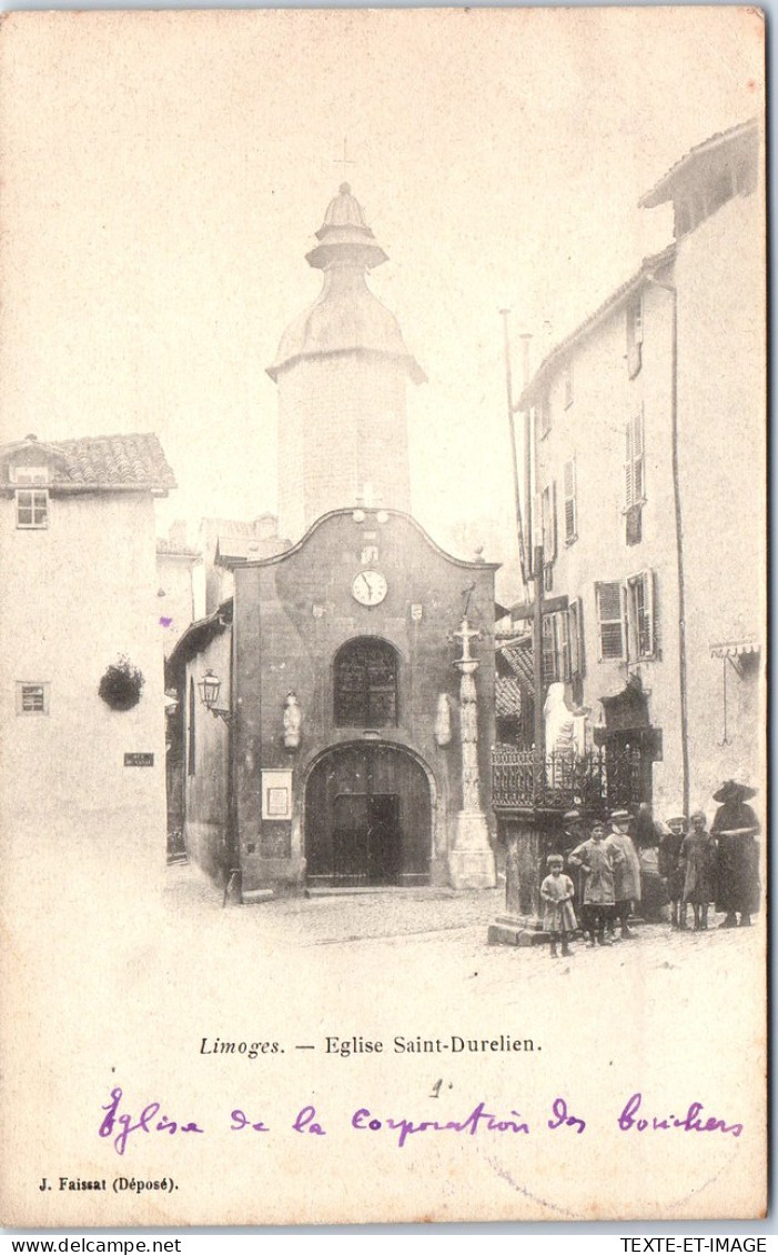 87 LIMOGES - Eglise Saint Durelien  - Limoges