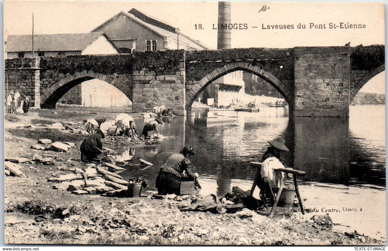 87 LIMOGES - Laveuses Du Pont Saint Etienne  - Limoges