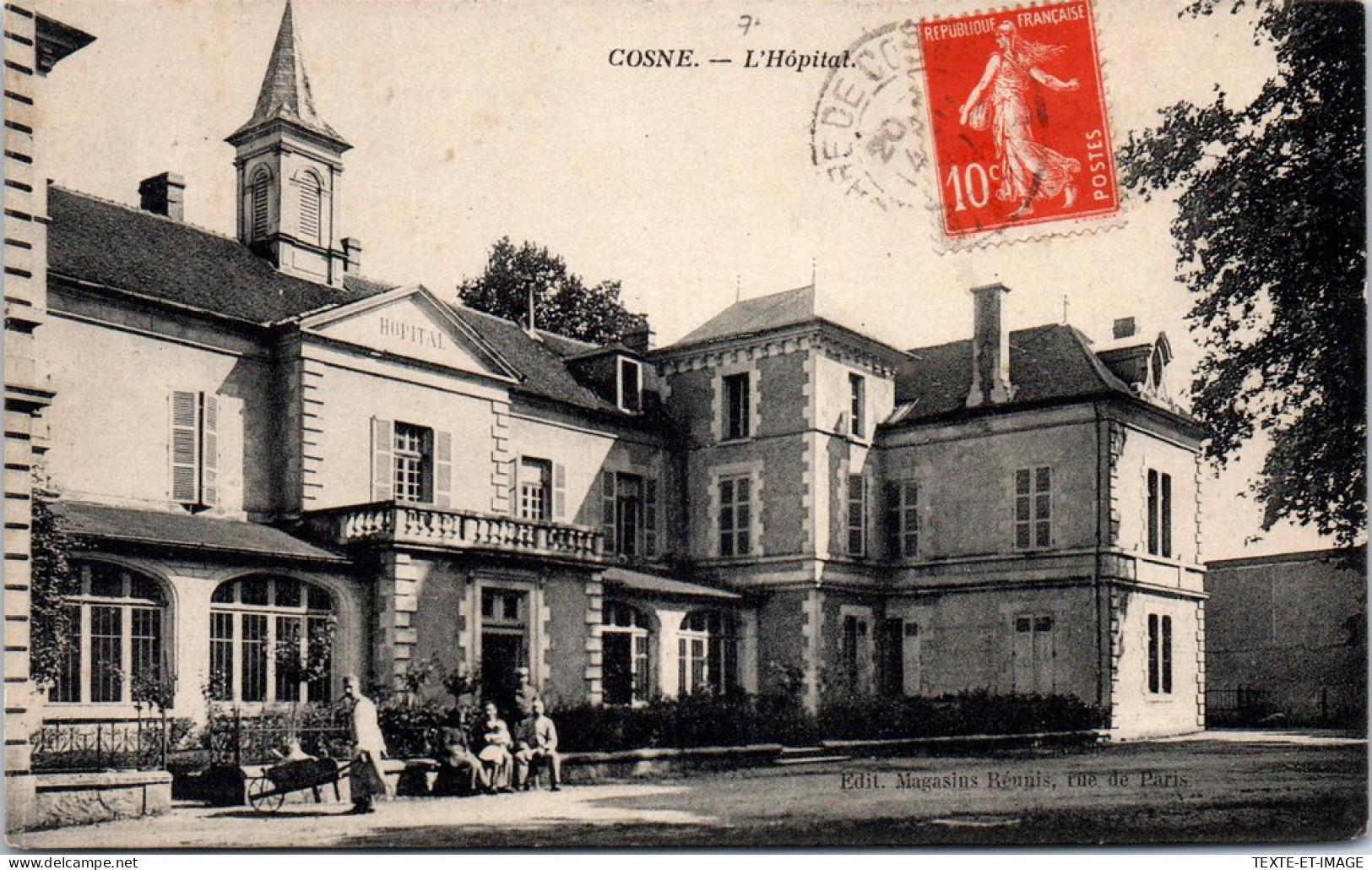 58 COSNE - Vue De L'hopital - Cosne Cours Sur Loire