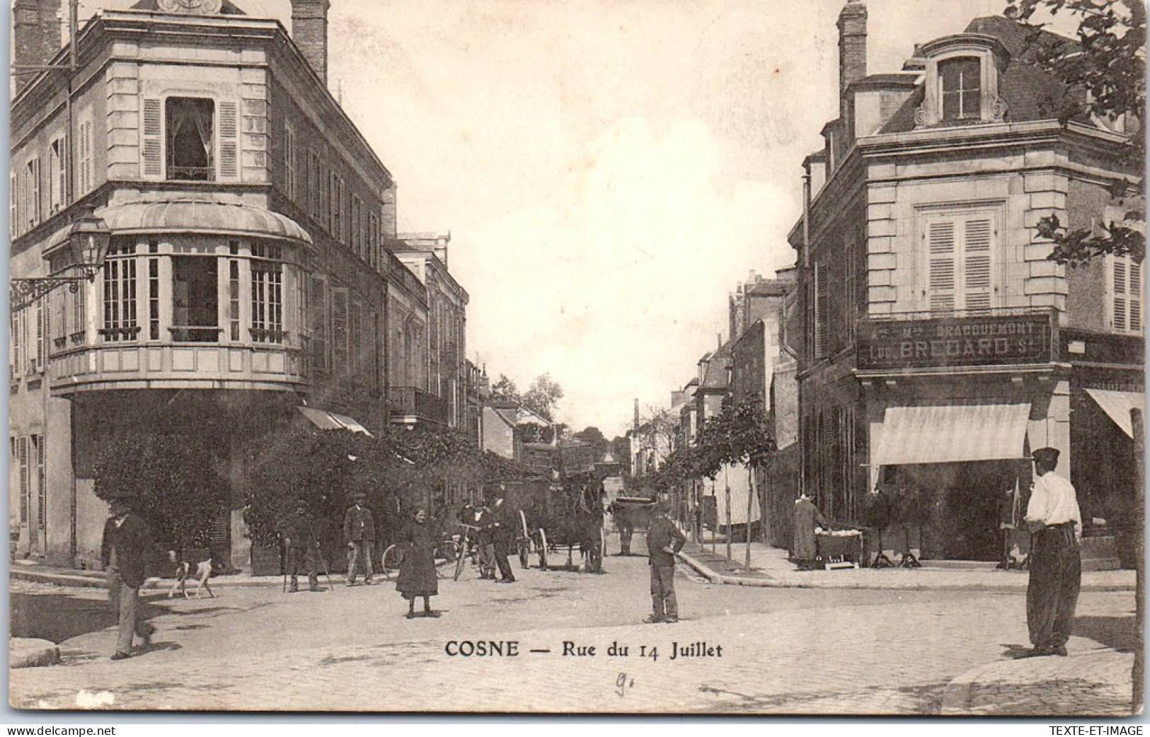 58 COSNE - Rue Du 14 Juillet - Cosne Cours Sur Loire