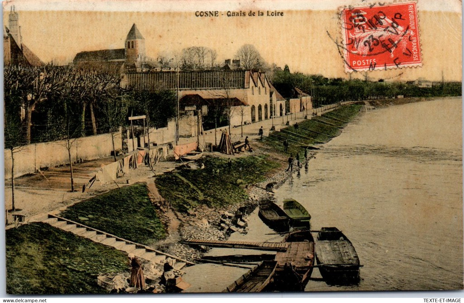 58 COSNE - Quai De Loire  - Cosne Cours Sur Loire